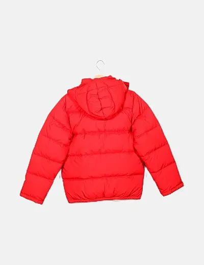 Ralph Lauren Plumas rojo capucha