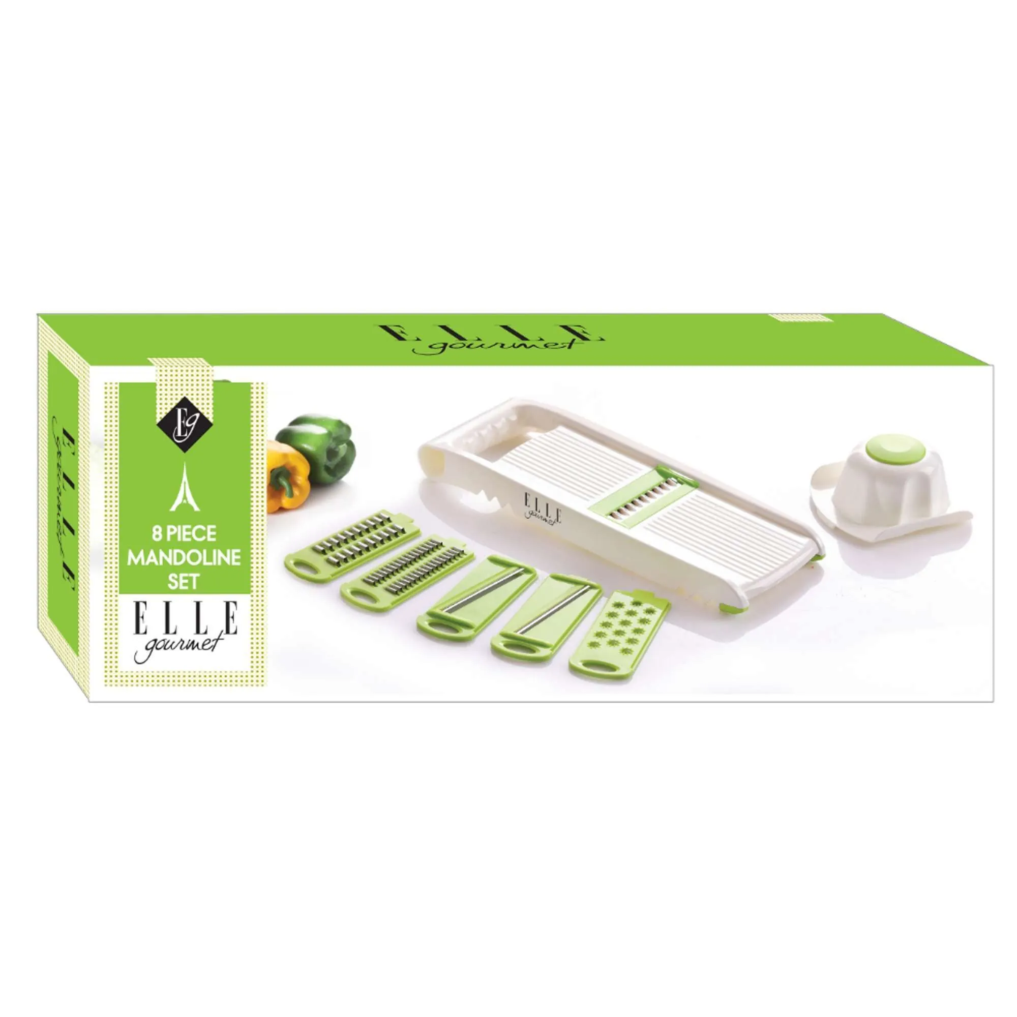 Rebanador Set de 8 Piezas Manual