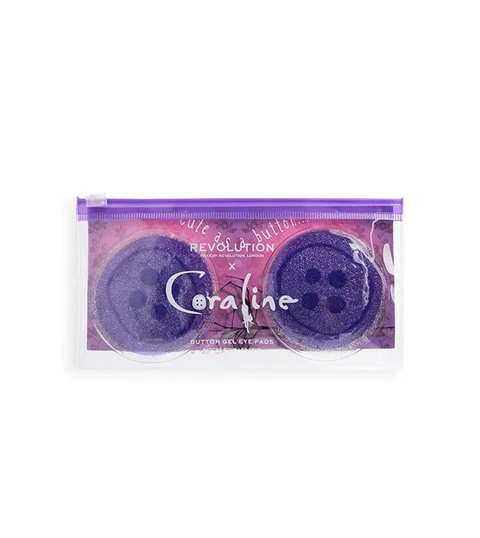 REVOLUTION  *CORALINE X REVOLUTION*  PARCHES DE GEL PARA OJOS EYE PADS COOLING GEL