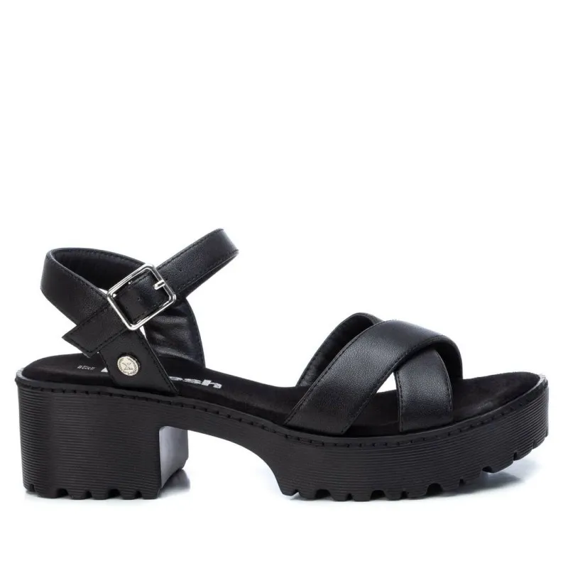 Sandalia de mujer REFRESH 079281 Negro