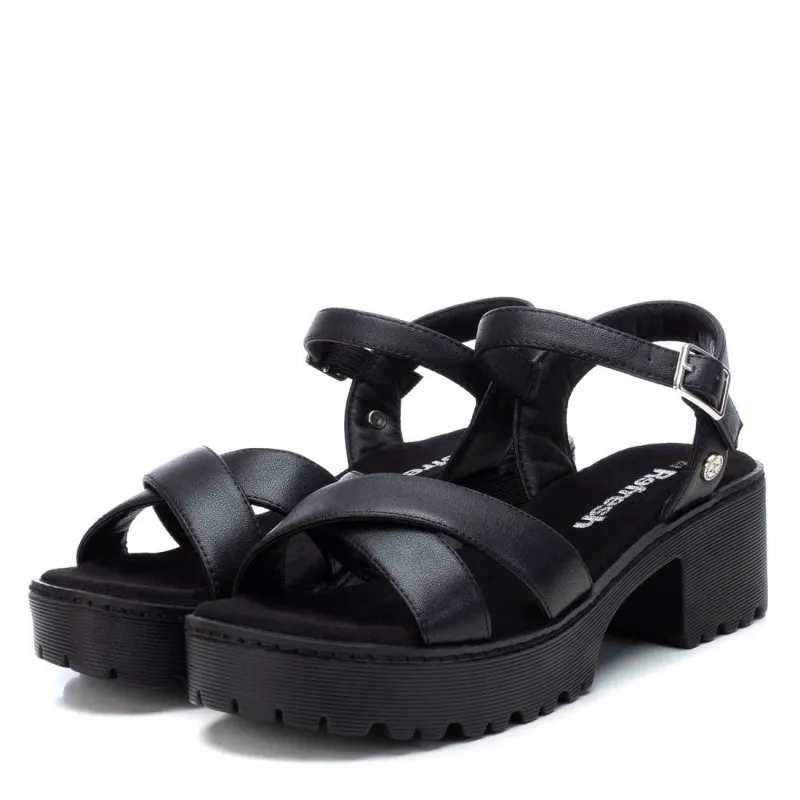 Sandalia de mujer REFRESH 079281 Negro