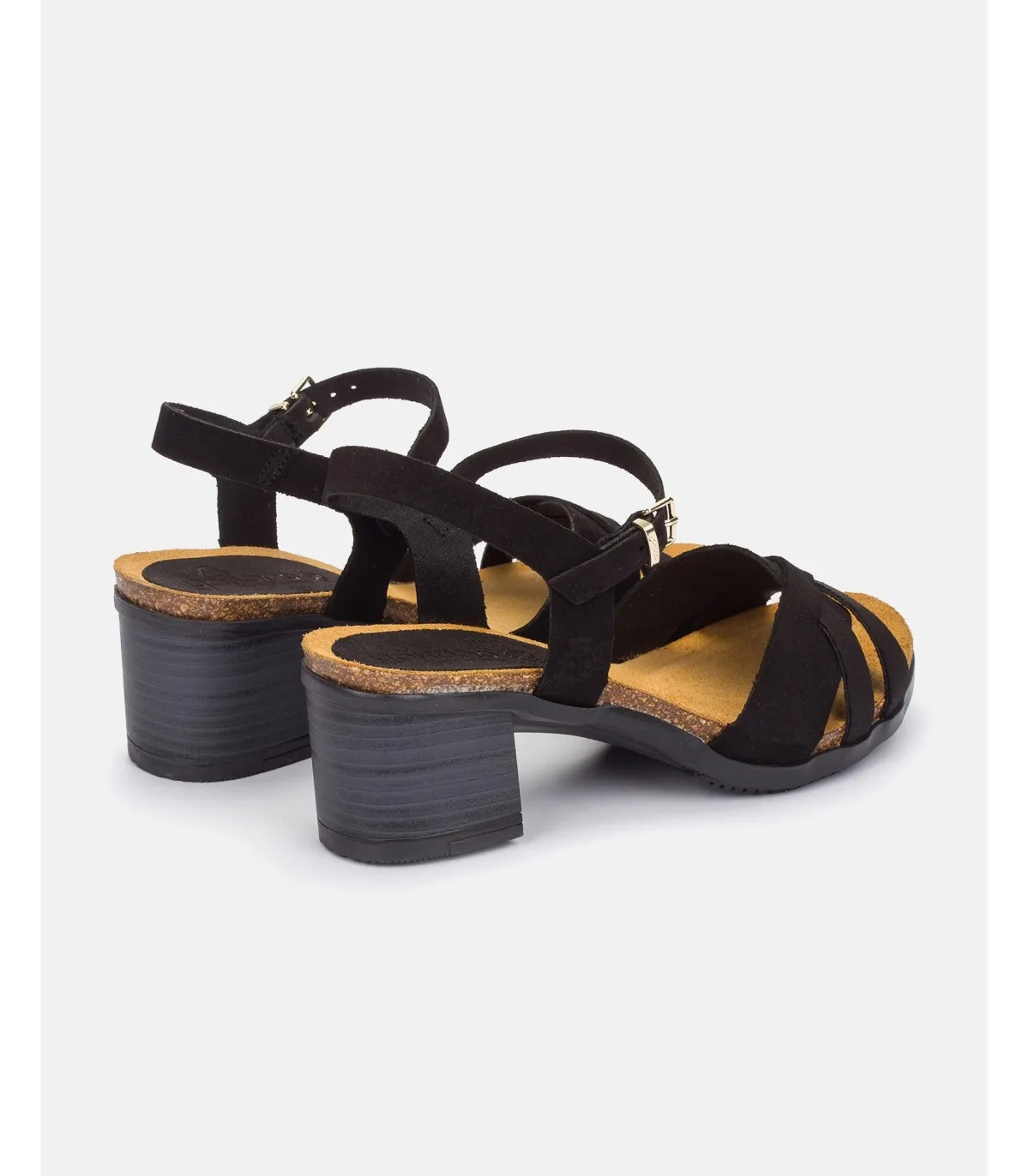 Sandalia de tacón Soller 001 negro