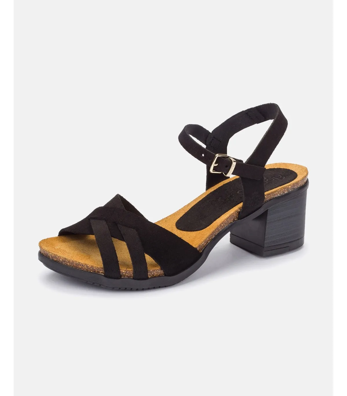 Sandalia de tacón Soller 001 negro