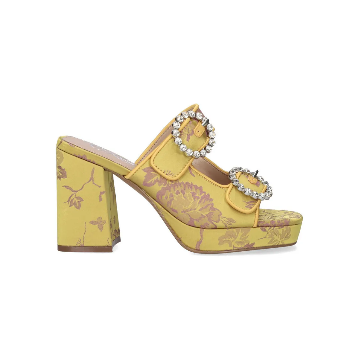 SANDALIA TACÓN EXÉ LUNA801 YELLOW