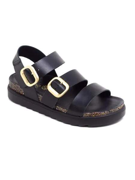 SANDALIA YOKONO TUNEZ127 NEGRO PARA MUJER