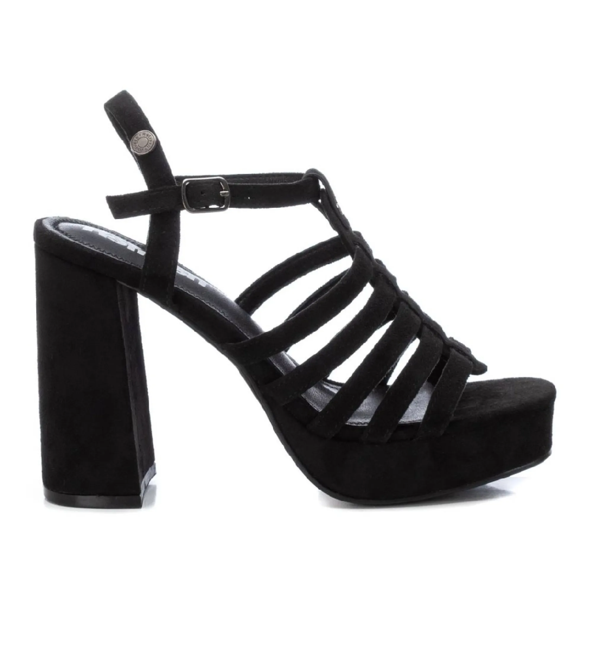 SANDALIAS 171897 NEGRO ALTURA TACóN 9CM