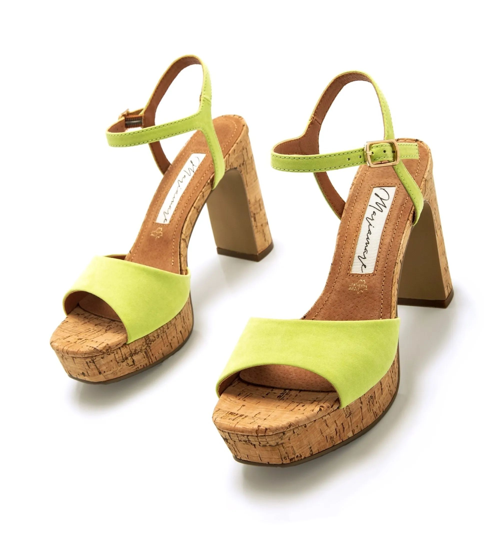 SANDALIAS 68425 AMARILLO ALTURA TACóN 9CM