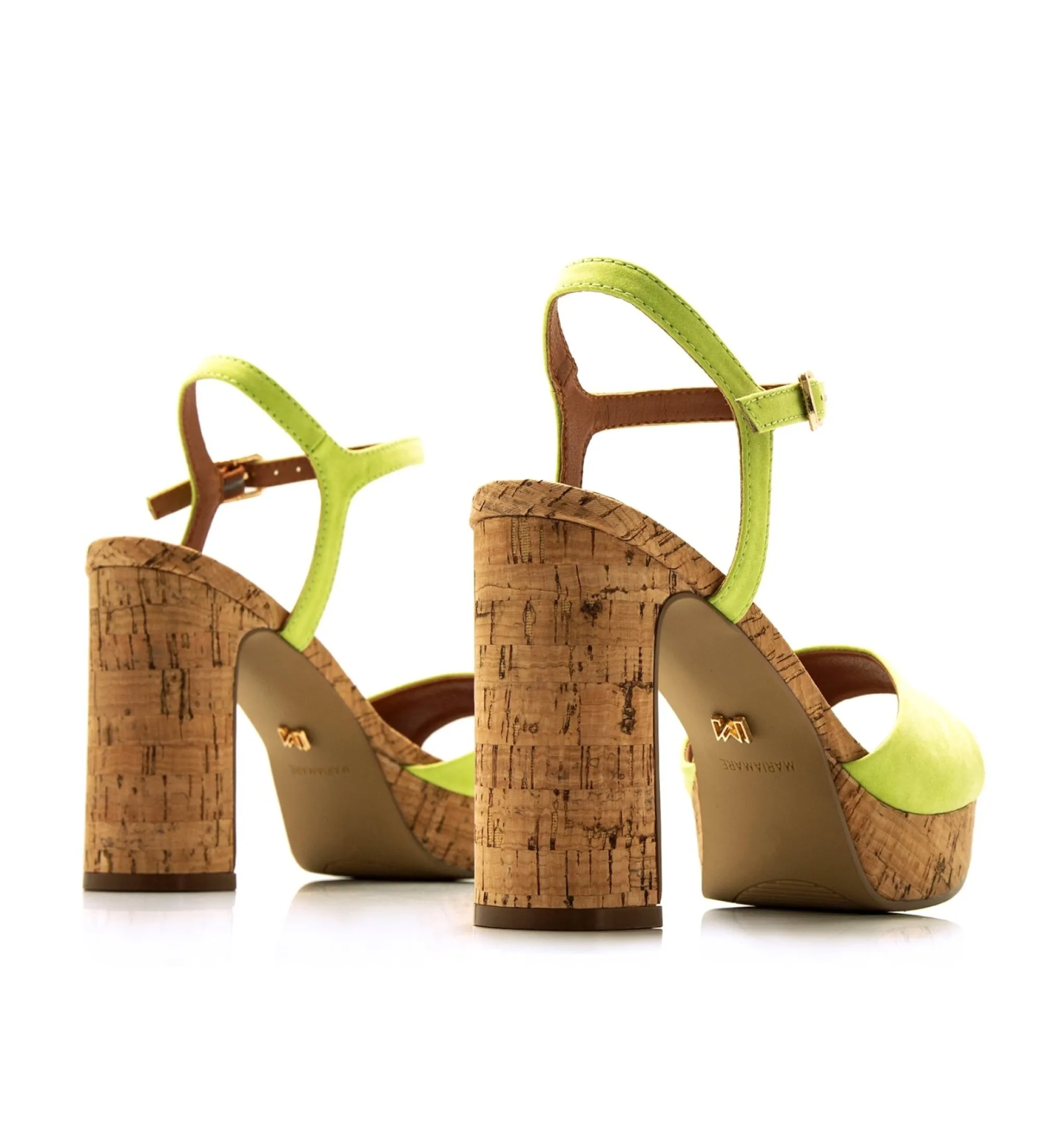 SANDALIAS 68425 AMARILLO ALTURA TACóN 9CM