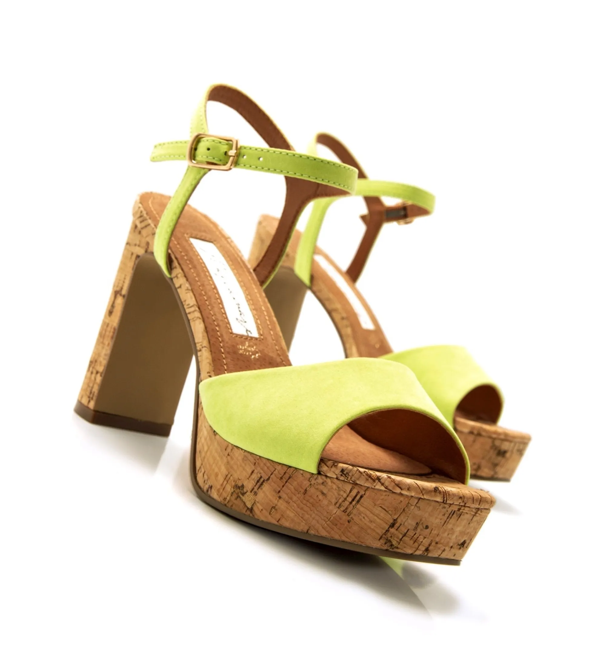 SANDALIAS 68425 AMARILLO ALTURA TACóN 9CM