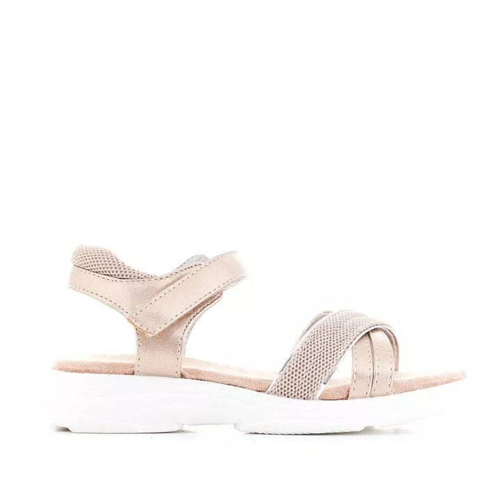 SANDALIAS KTINNI CON DISEñO METALIZADO