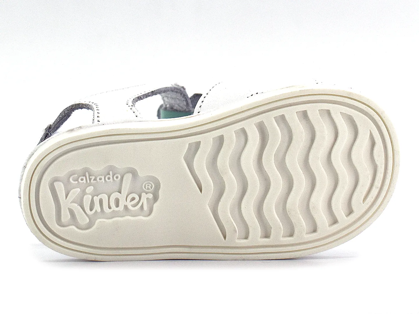 Sandalias Kinder 4313 Blanco Para Bebe