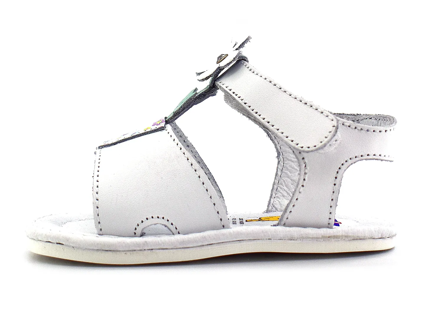 Sandalias Kinder 4313 Blanco Para Bebe