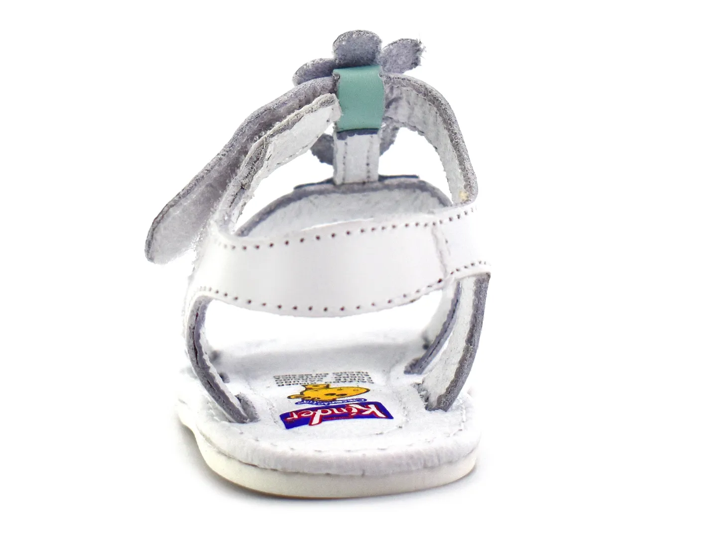 Sandalias Kinder 4313 Blanco Para Bebe
