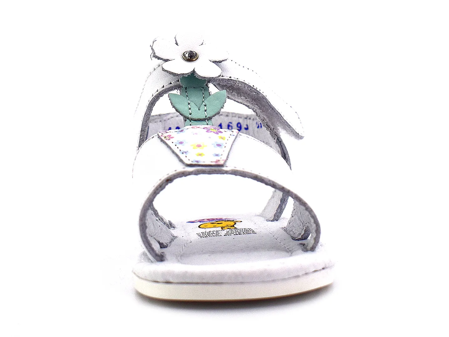 Sandalias Kinder 4313 Blanco Para Bebe