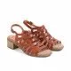 Sandalias tacón Porronet piel cuero valerie