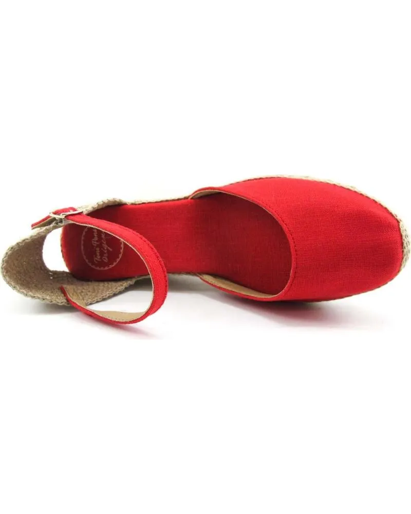Sandalias TONI PONS  de Mujer ALPARGATAS ESPARTO MUJER CALDES ROJO  VARIOS COLORES
