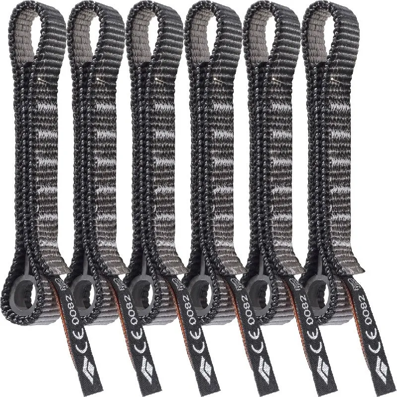  SEGURIDAD ESCALADA BLACK DIAMOND STANDARD DOGBONE 12CM 6PACK