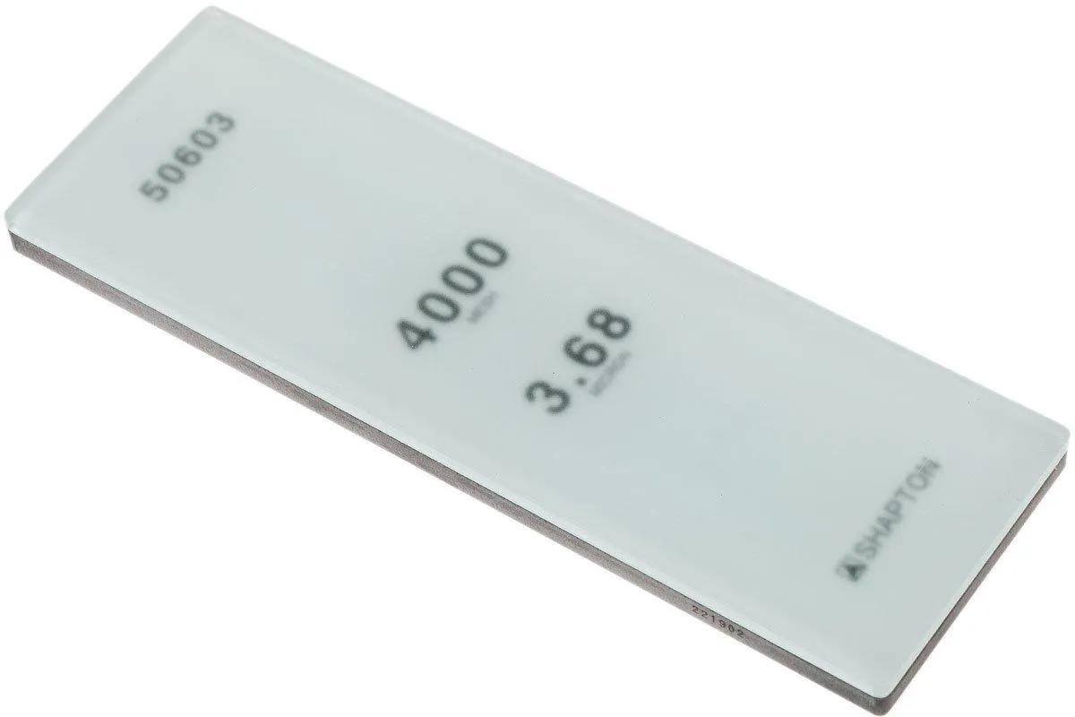 Shapton Glass Stone HC grano 4000 Fine 3.68 micras piedra de afilar, 50603