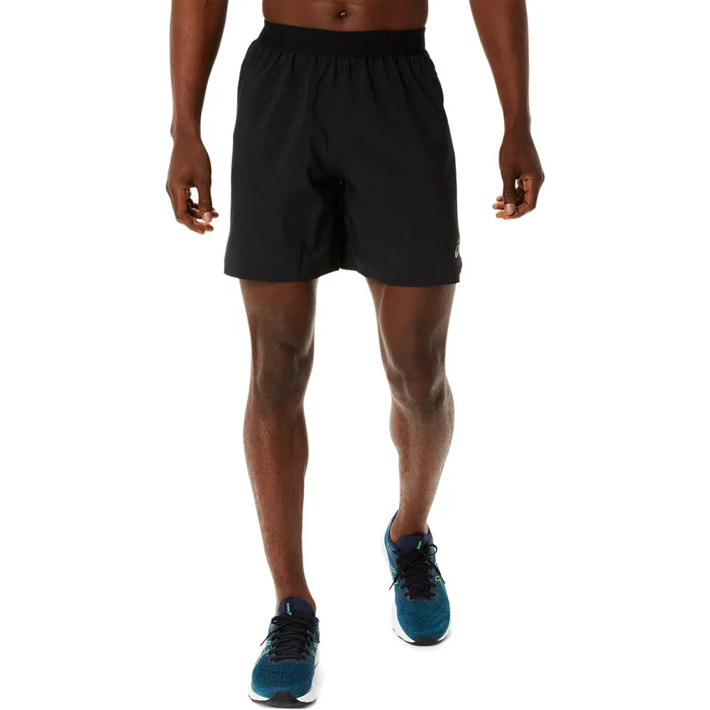 Short Asics para Hombre Road 2 in 1 7 pulgadas Negro