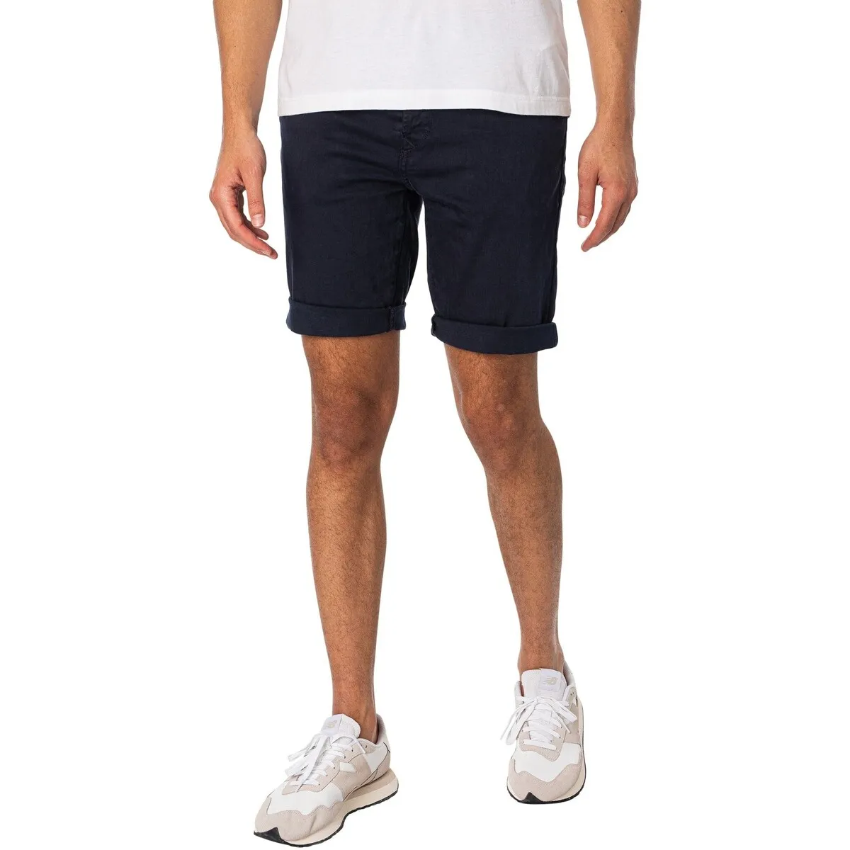 Shorts De Mezclilla Tapered