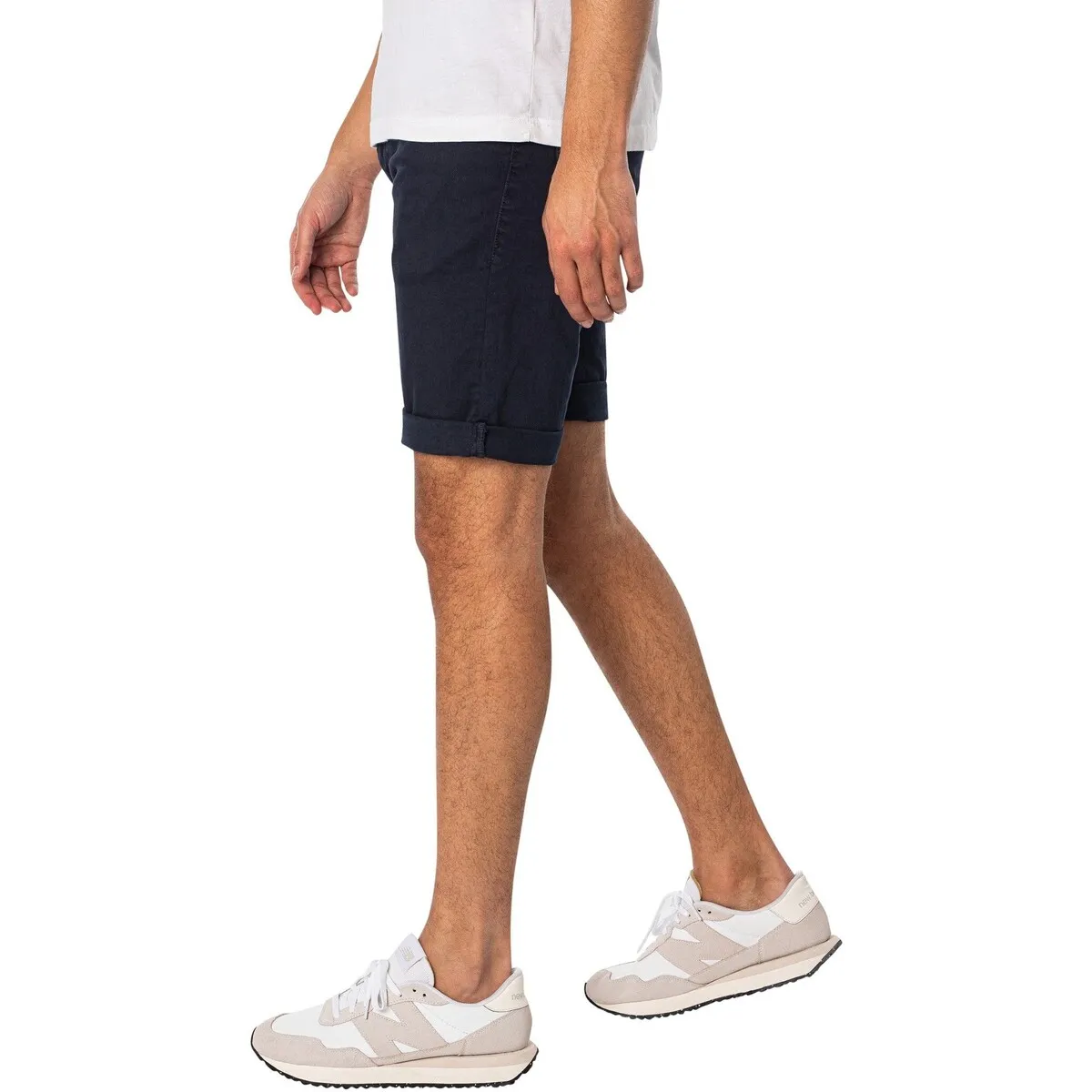 Shorts De Mezclilla Tapered