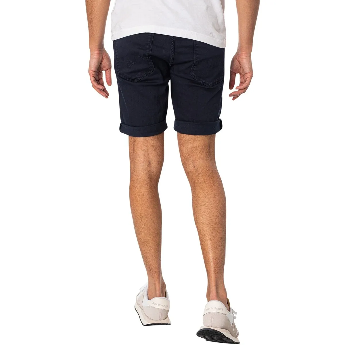 Shorts De Mezclilla Tapered