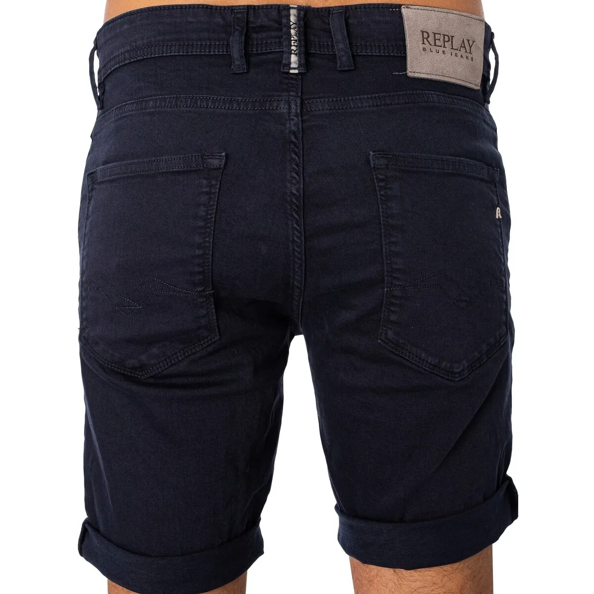 Shorts De Mezclilla Tapered