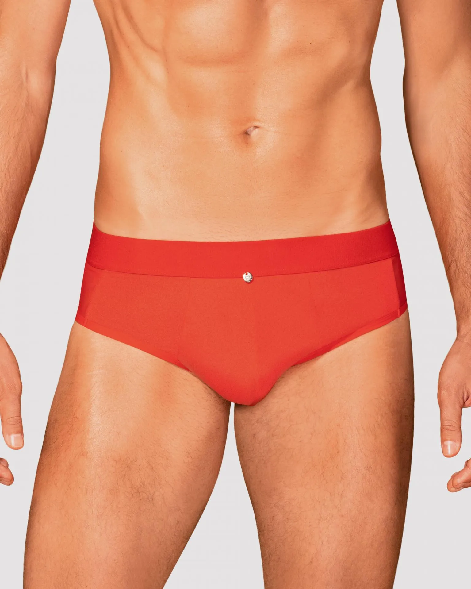 Slip intrigante rojo