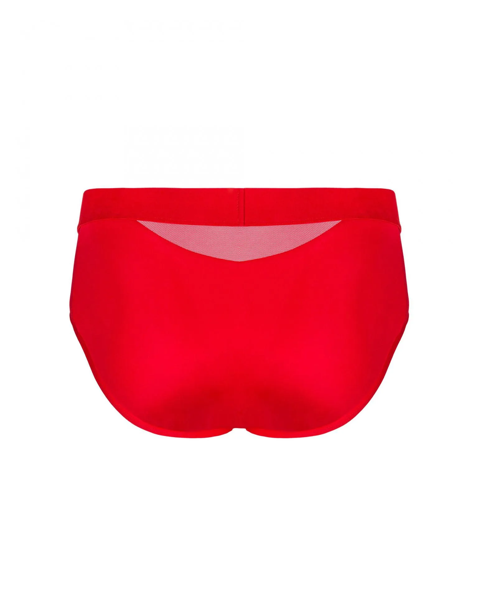 Slip intrigante rojo