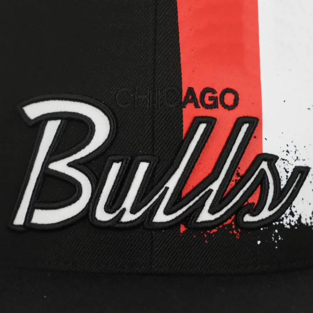 Snapback Mitchell & Ness NBA Chicago Bulls Black/Red/White