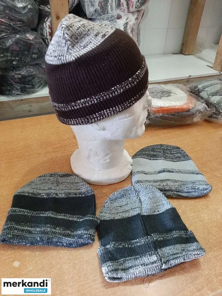 Sombreros de invierno para hombre, nuevas bolsas de mercancía