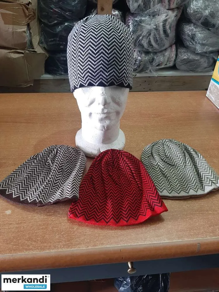 Sombreros de invierno para hombre, nuevas bolsas de mercancía