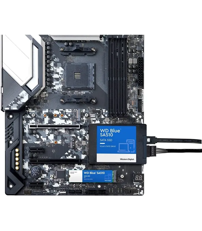 SSD WD BLUE SA510 500GB 2.5"/7MM SATA III 6GB/S, TBW 200 560/510MB/S RW  WDS500G3B0A