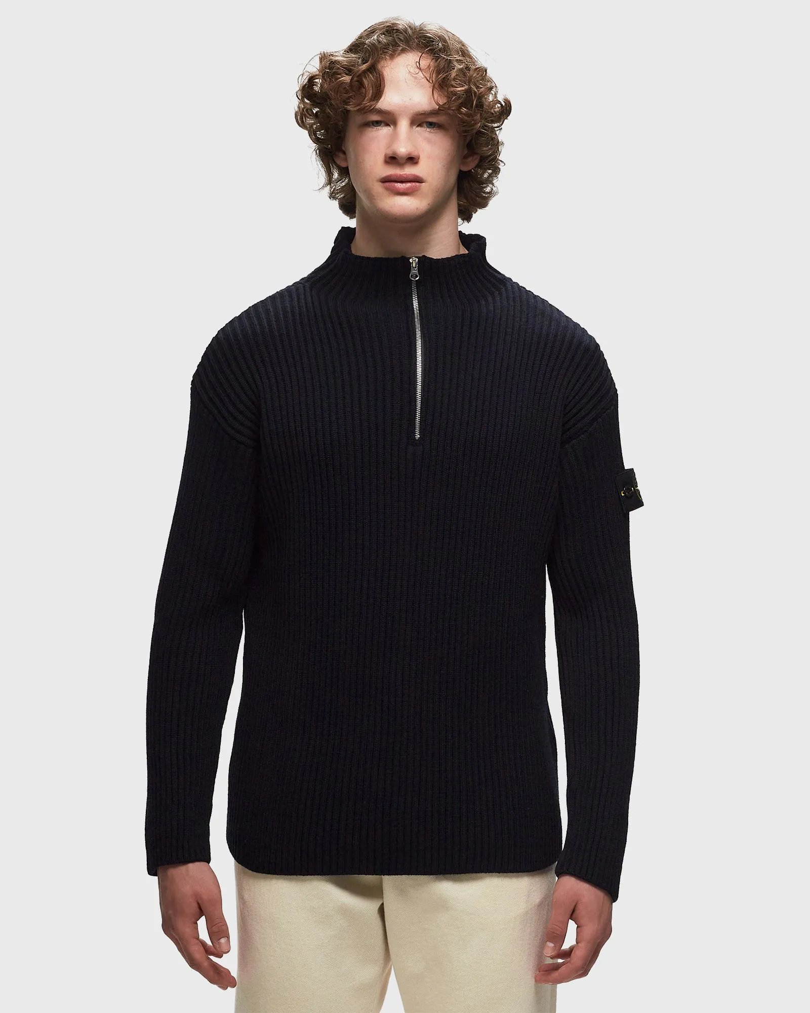 Stone Island Full Rib Wool Knitwear