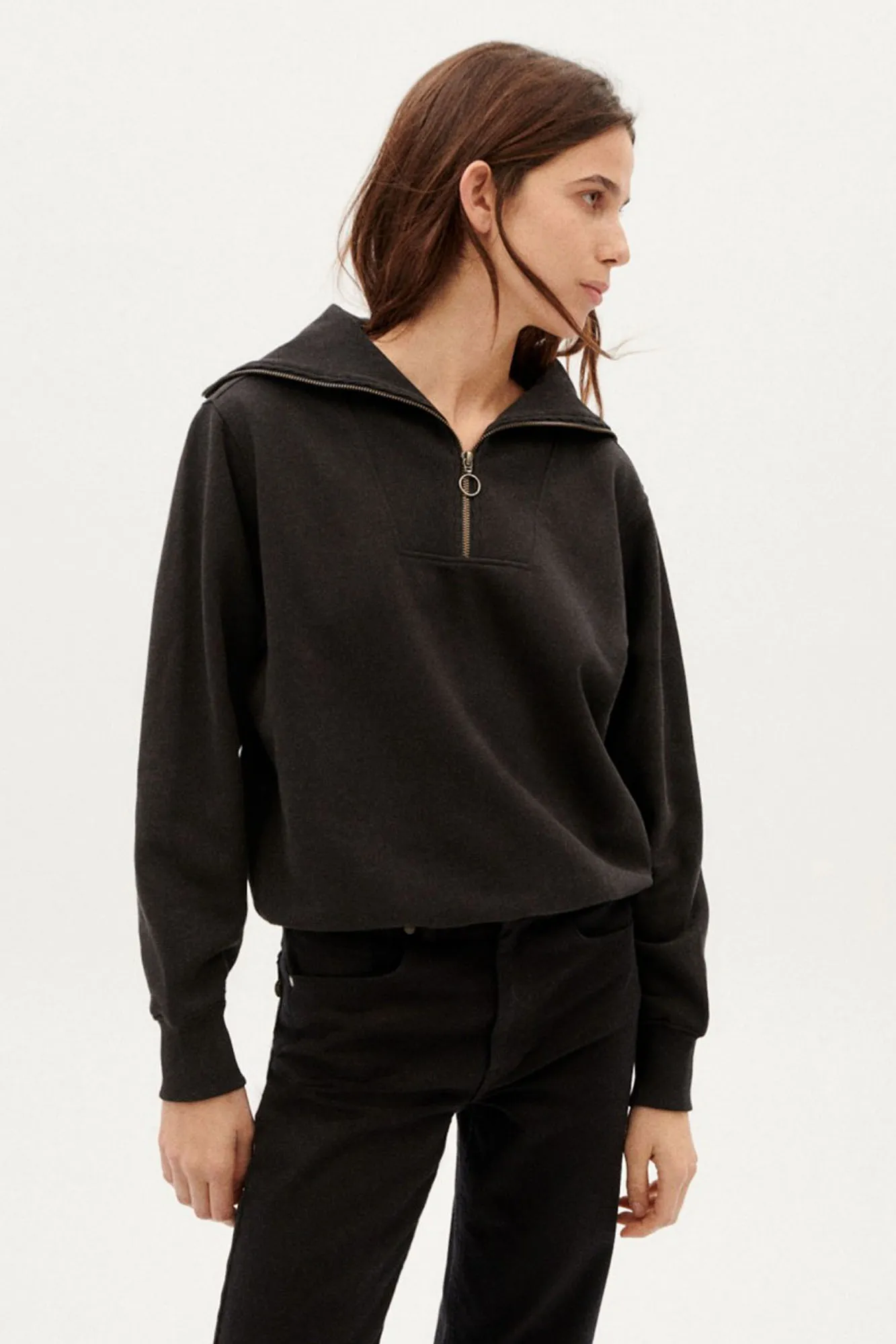 Sudadera de algodón orgánico REBECA