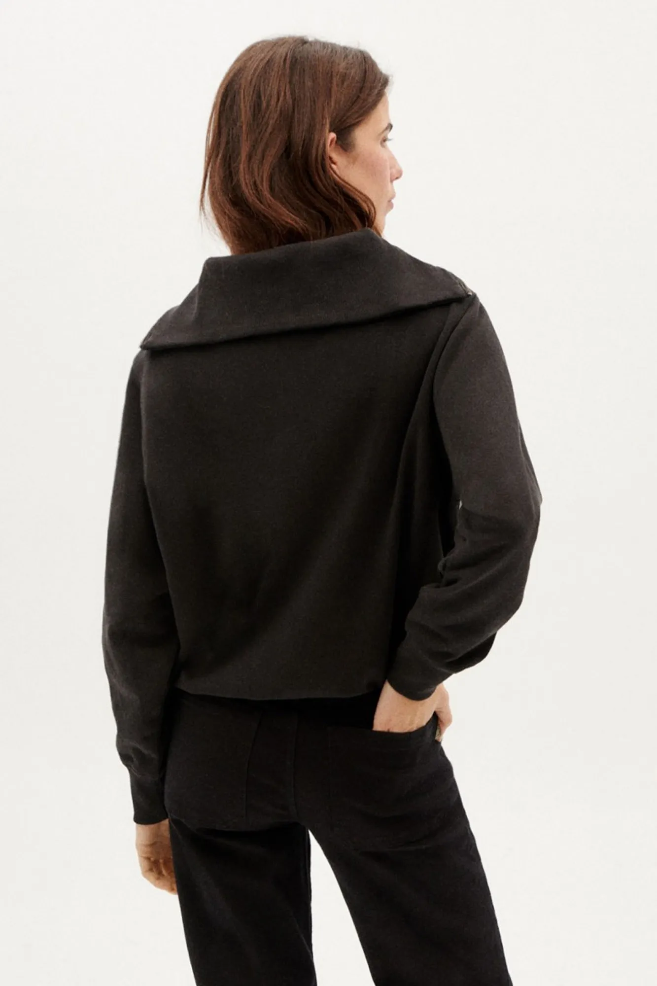 Sudadera de algodón orgánico REBECA