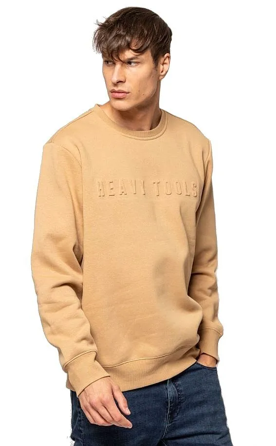 SUDADERA HEAVY TOOLS DUMAS  TOBACCO  MEN´S