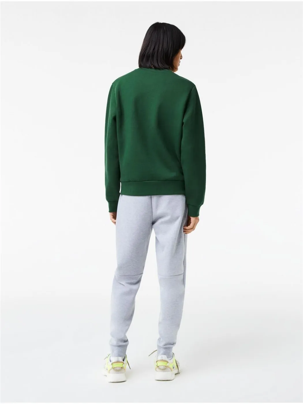 SUDADERA LACOSTE HOMBRE BASICA VERDE