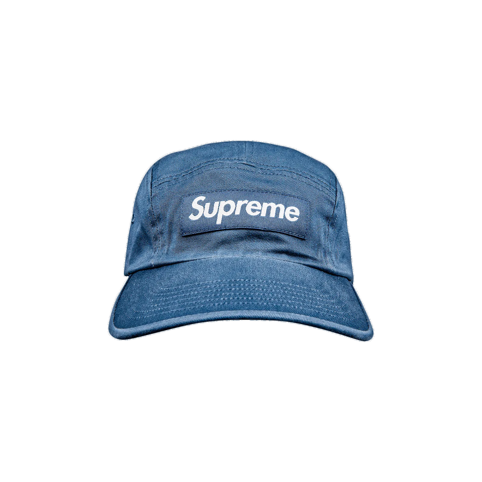 Supreme Washed Chino Twill Camp Cap