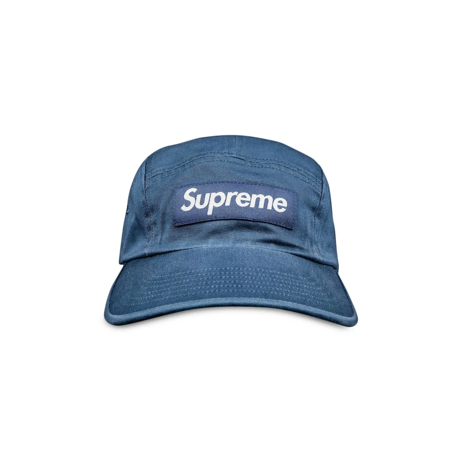 Supreme Washed Chino Twill Camp Cap