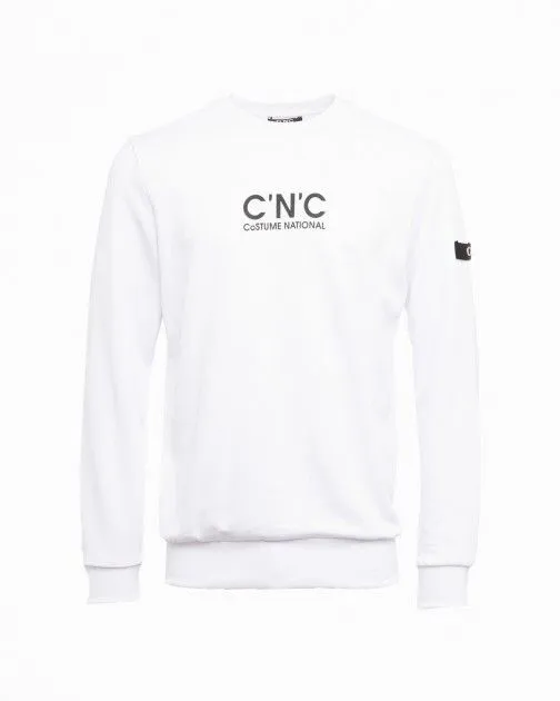 Sweatshirt Costume National Contemporary NMF37025FE Blanco