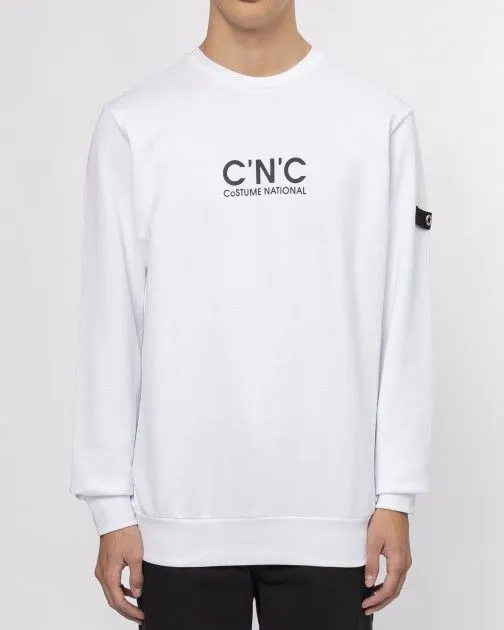 Sweatshirt Costume National Contemporary NMF37025FE Blanco