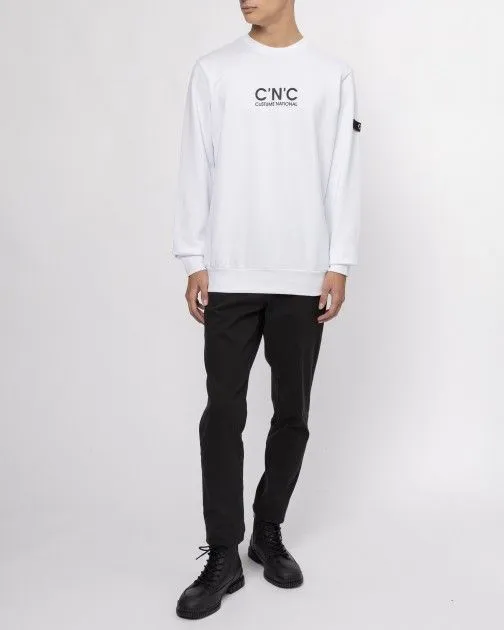 Sweatshirt Costume National Contemporary NMF37025FE Blanco