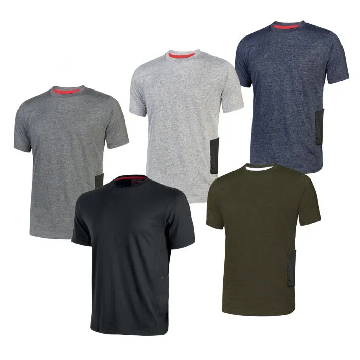 TSHIRT DE TRABAJO U POWER ROAD SLIMFIT
