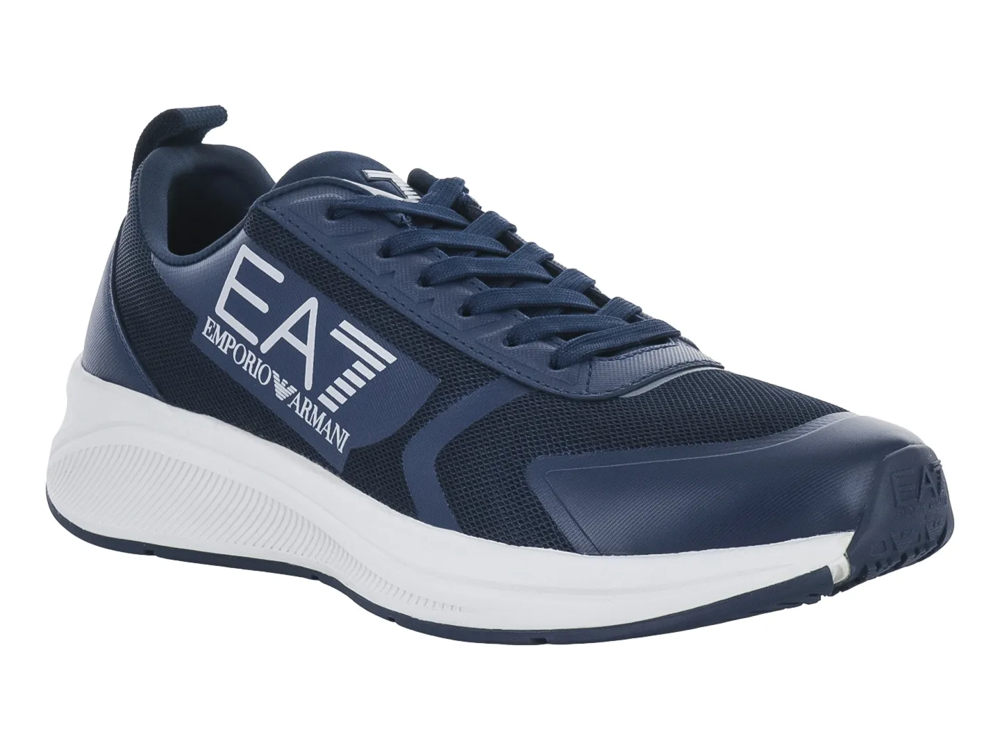 Tenis Emporio Armani X8x125 Azul Para Hombre