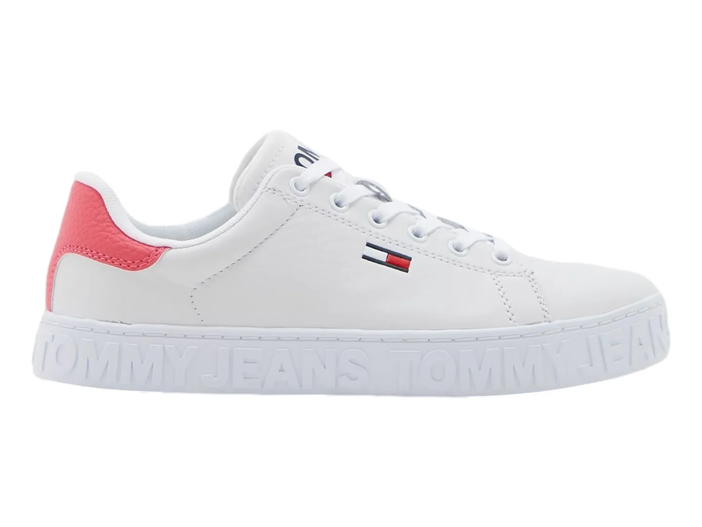 Tenis Tommy Hilfiger Pop Blanco Para Mujer