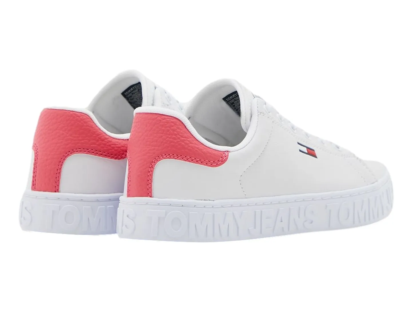 Tenis Tommy Hilfiger Pop Blanco Para Mujer