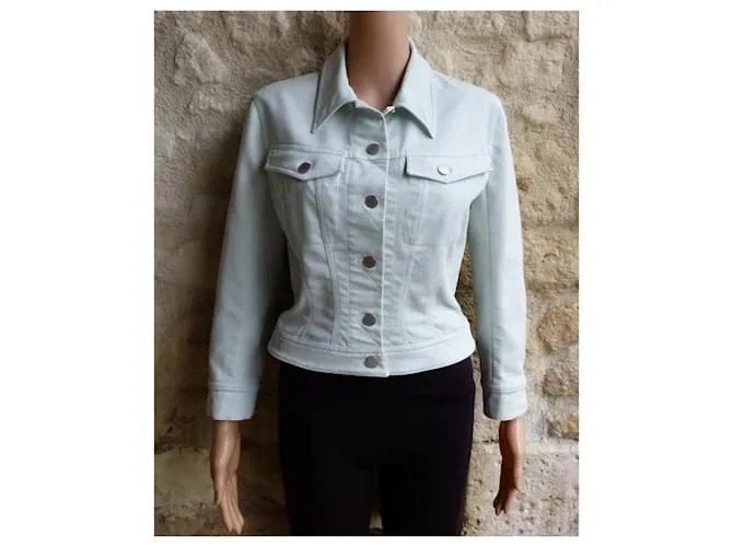 Thierry Mugler Chaquetas Verde claro 