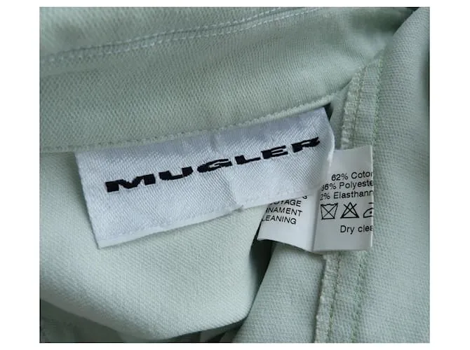 Thierry Mugler Chaquetas Verde claro 