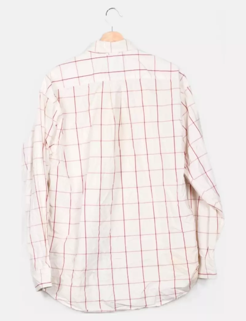 Tommy Hilfiger Camisa blanca cuadros